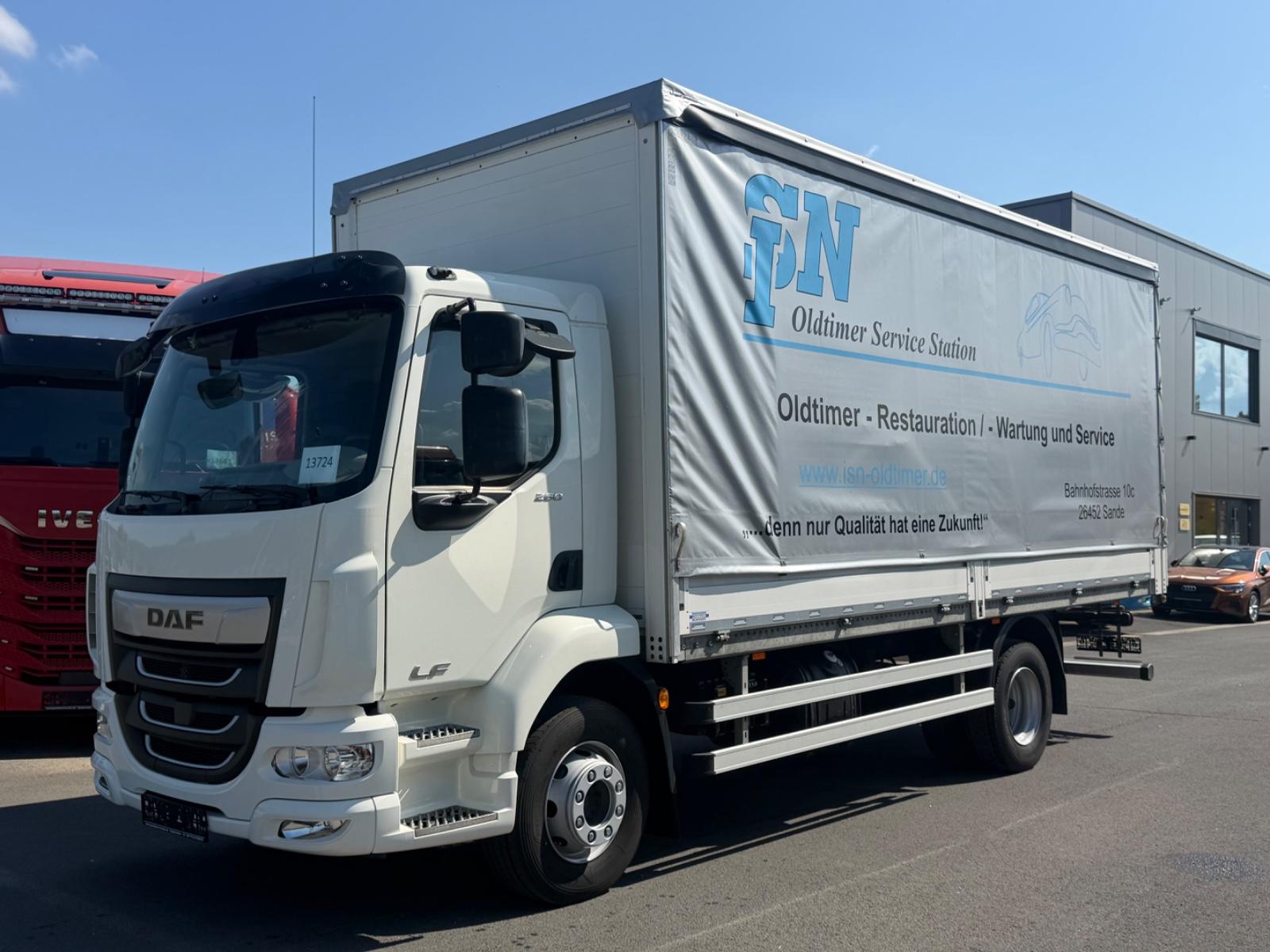 DAF LF 14.260 FA, Schiebeplane 6.1m, Blatt/Blatt