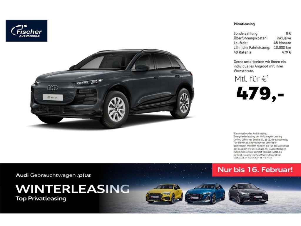 Q6 e-tron SUV 360/LED+/SH/Tech-Paket