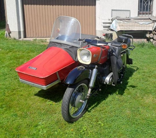 Mz ES 250/2, Krad mit Beiwagen