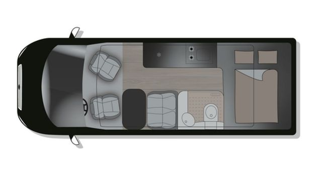 Crosscamp Camper Vans CV 600 Fiat 