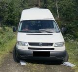 Volkswagen T4, 91Tkm, Hochdach scheckheft rostfrei 4 Pers - Wohnwagen in Karlsruhe