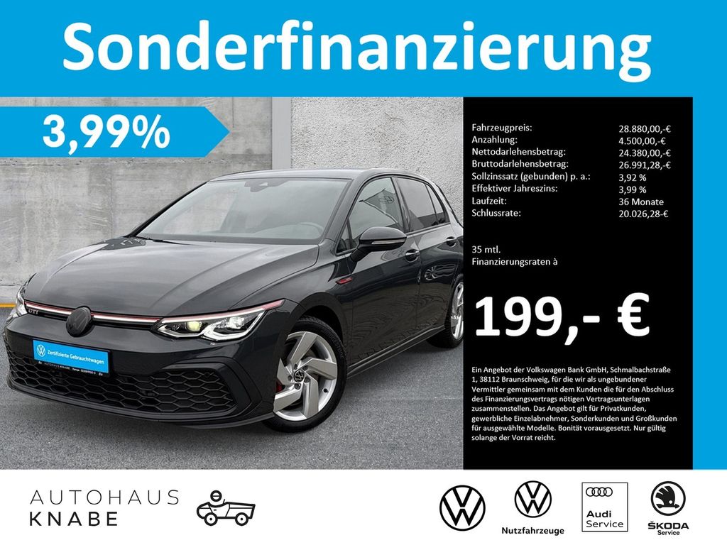 Volkswagen Golf VIII GTI DSG MATRIX KAMERA