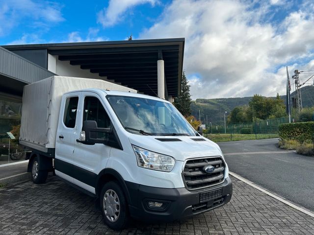 Ford Transit Pritsche 310 L2 DoKa *1.Hand*Klima*Temp.