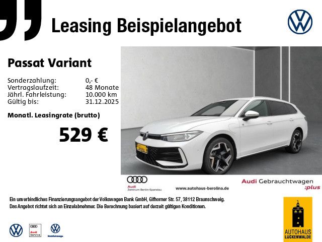 VW Passat Variant 1.5 eHybrid R-Line DSG *PANO*HuD*