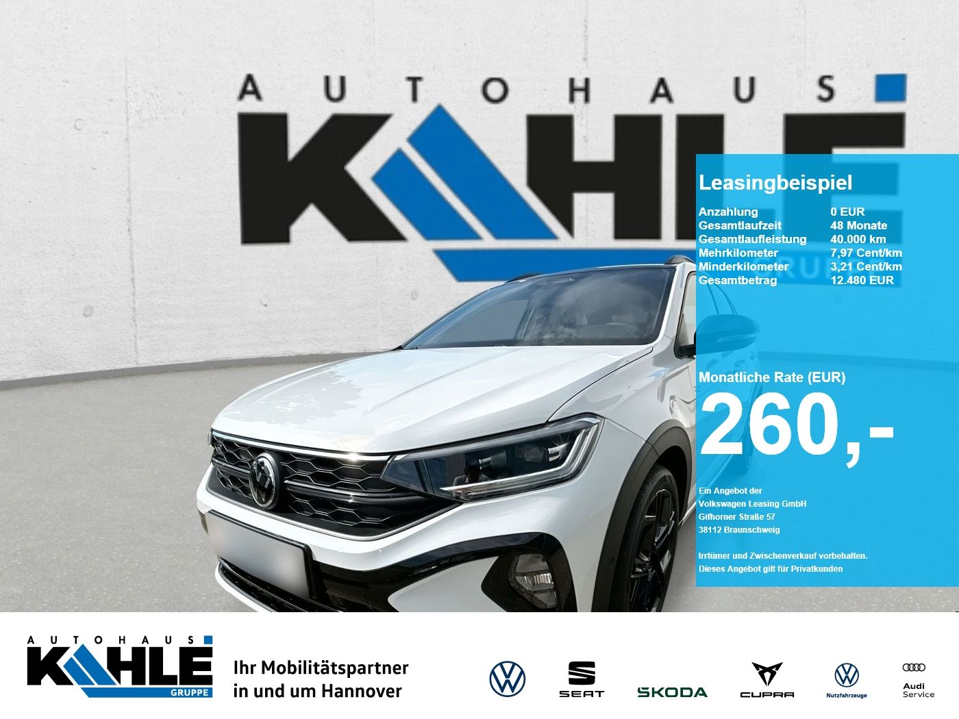 Volkswagen Taigo 1.5 TSI DSG R-Line BlackStyle AHK Fahrkomf