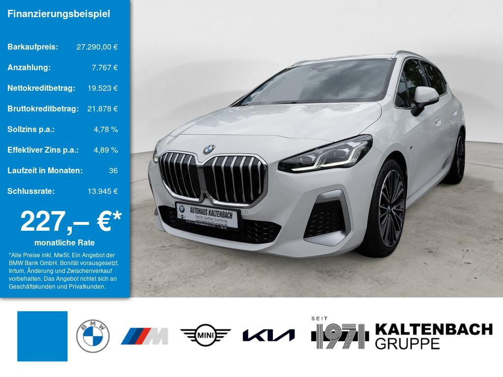 BMW 218i Active Tourer M-Sport PANO AHK HUD 360° LED
