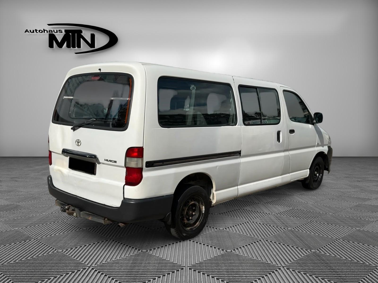 Toyota Hiace 2,5 LANG 8.Sitzer Klima AHK