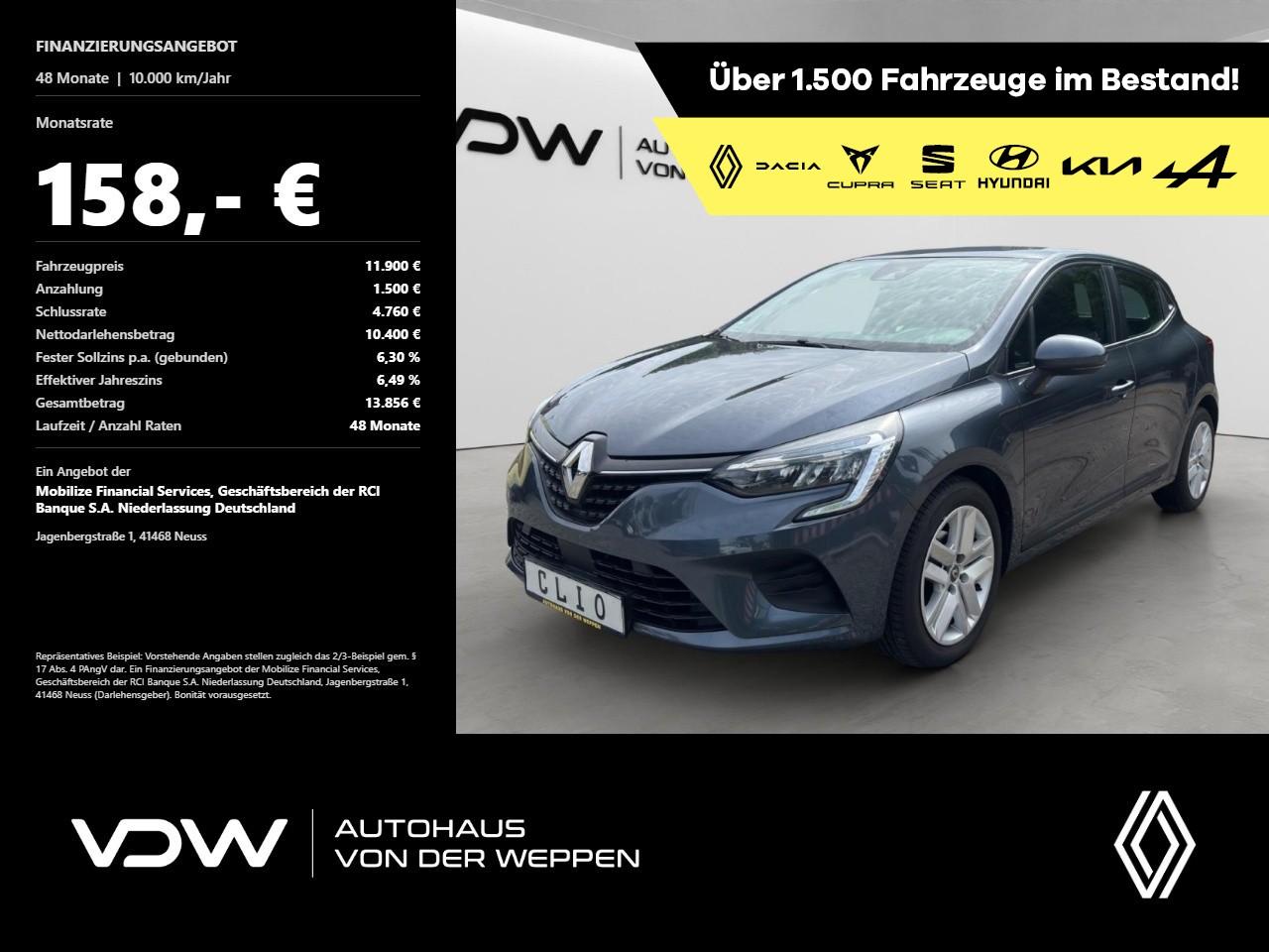 Renault Clio V Zen TCe 90 Klima Navi Einparkhilfe
