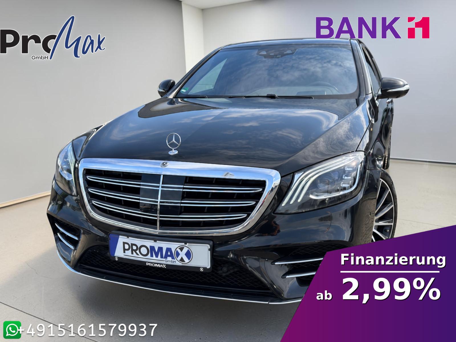 Mercedes-Benz S 400d 4M L AMG Pano HUD FondEnt Massage Burmest