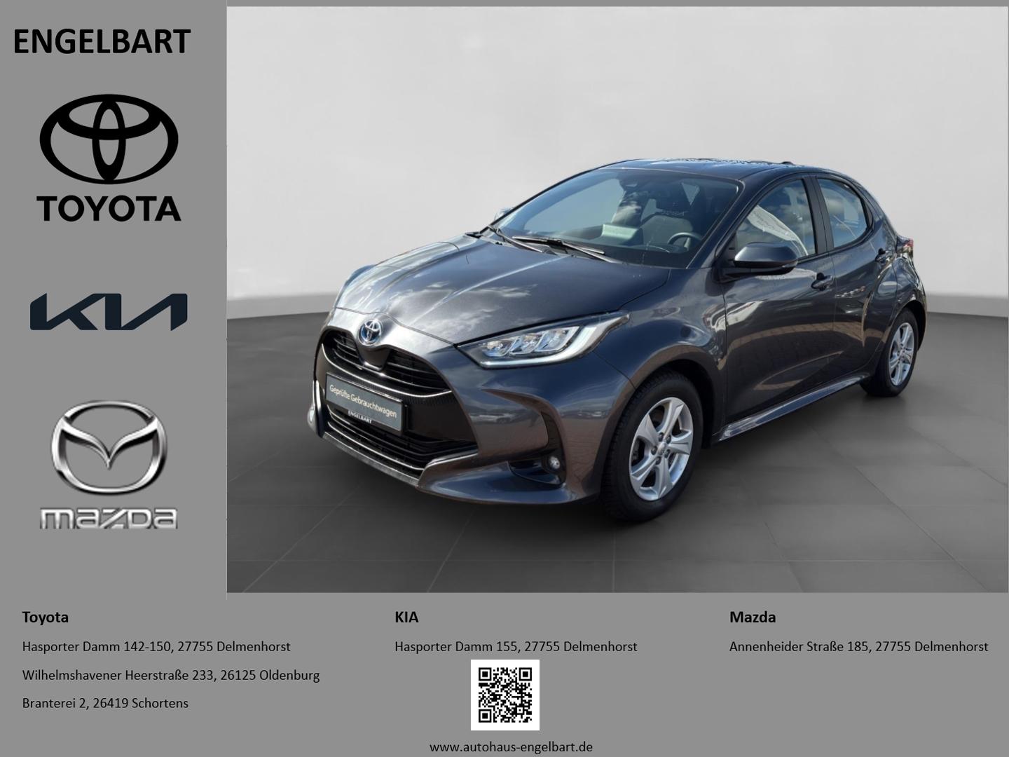 Toyota Yaris Hybrid Team D LED CarPlay Sitzheizung Rück