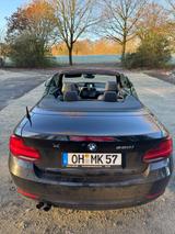 BMW 220i Steptronic Cabrio Sport Line Sport Line - BMW 2er Reihe in Bremen