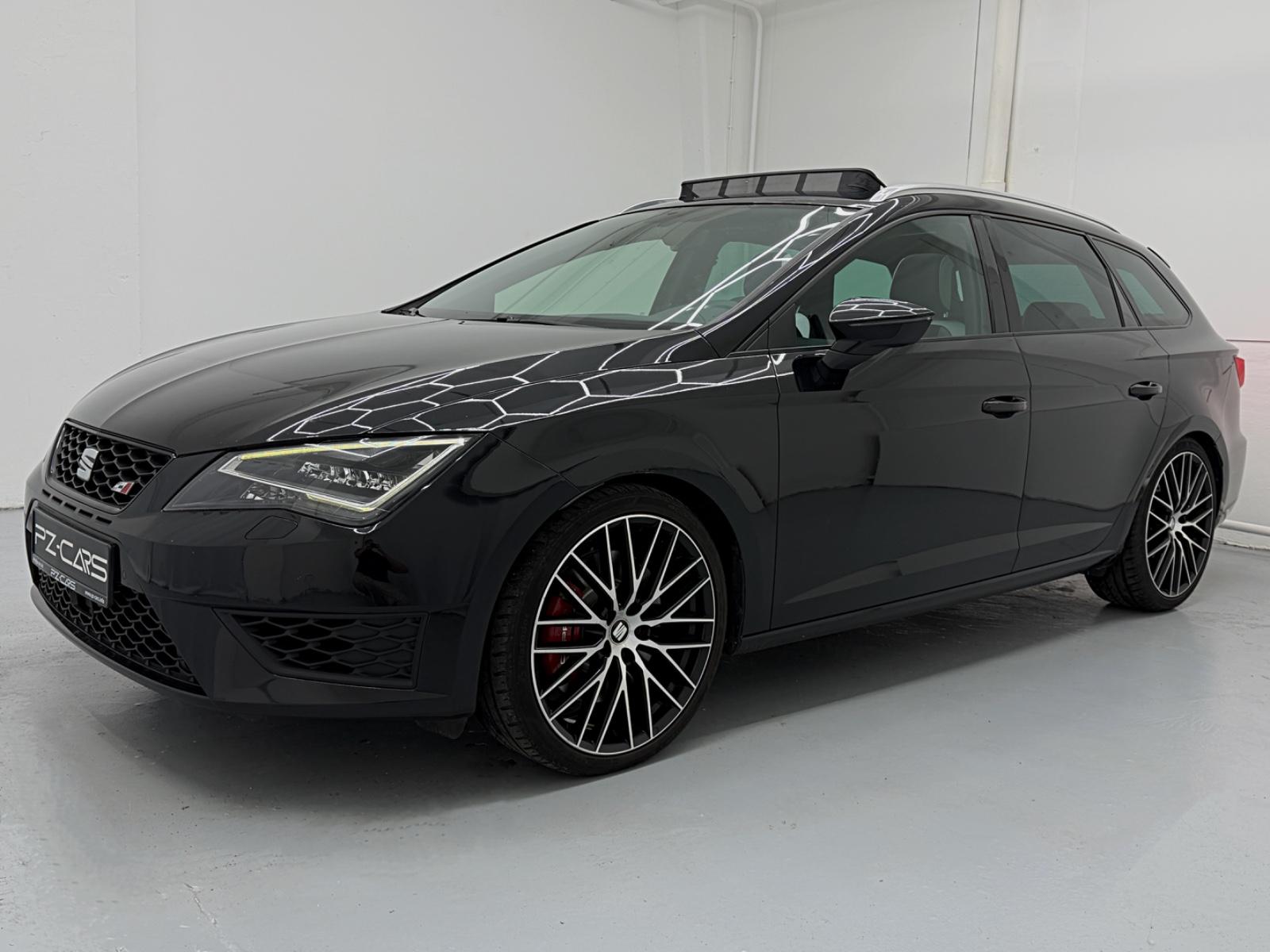 Seat Leon ST Cupra 290 ch DSG • Toit pano • Caméra • Cuir / Alcantara • DCC • Jantes 19"