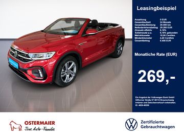 Volkswagen Leasingangebot: Volkswagen T-Roc Cabriolet R-LINE 1.5TSI 150PS DSG ACC.AHK.