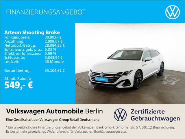 VW Arteon Shooting Brake 2.0 TDI DSG R-Line Pano