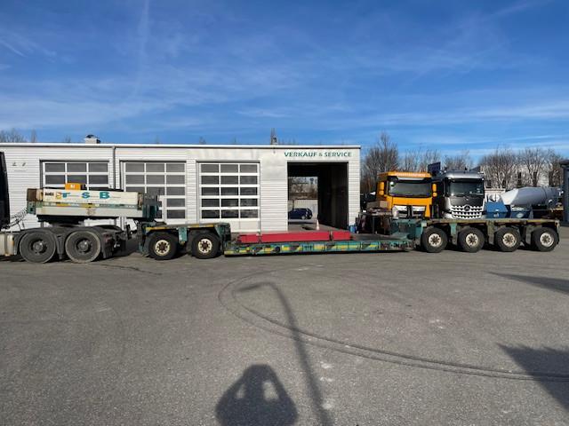 Goldhofer STHP-XLE 2+4 Pendelachsen Flachbett Trennstelle