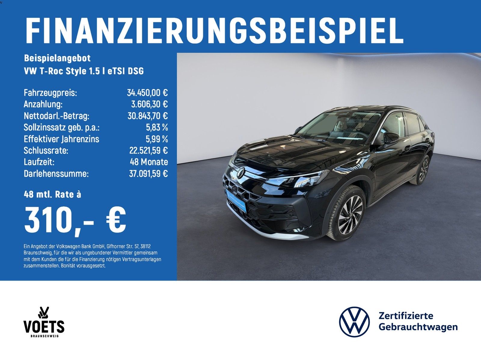 Volkswagen T-Roc Style 1.5 l eTSI DSG AreaView MATRIX-LED A foto 1
