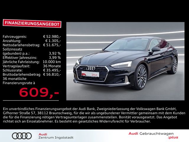 Audi A5 Sportback 40 TDI qu S line MATRIX 19" Advance