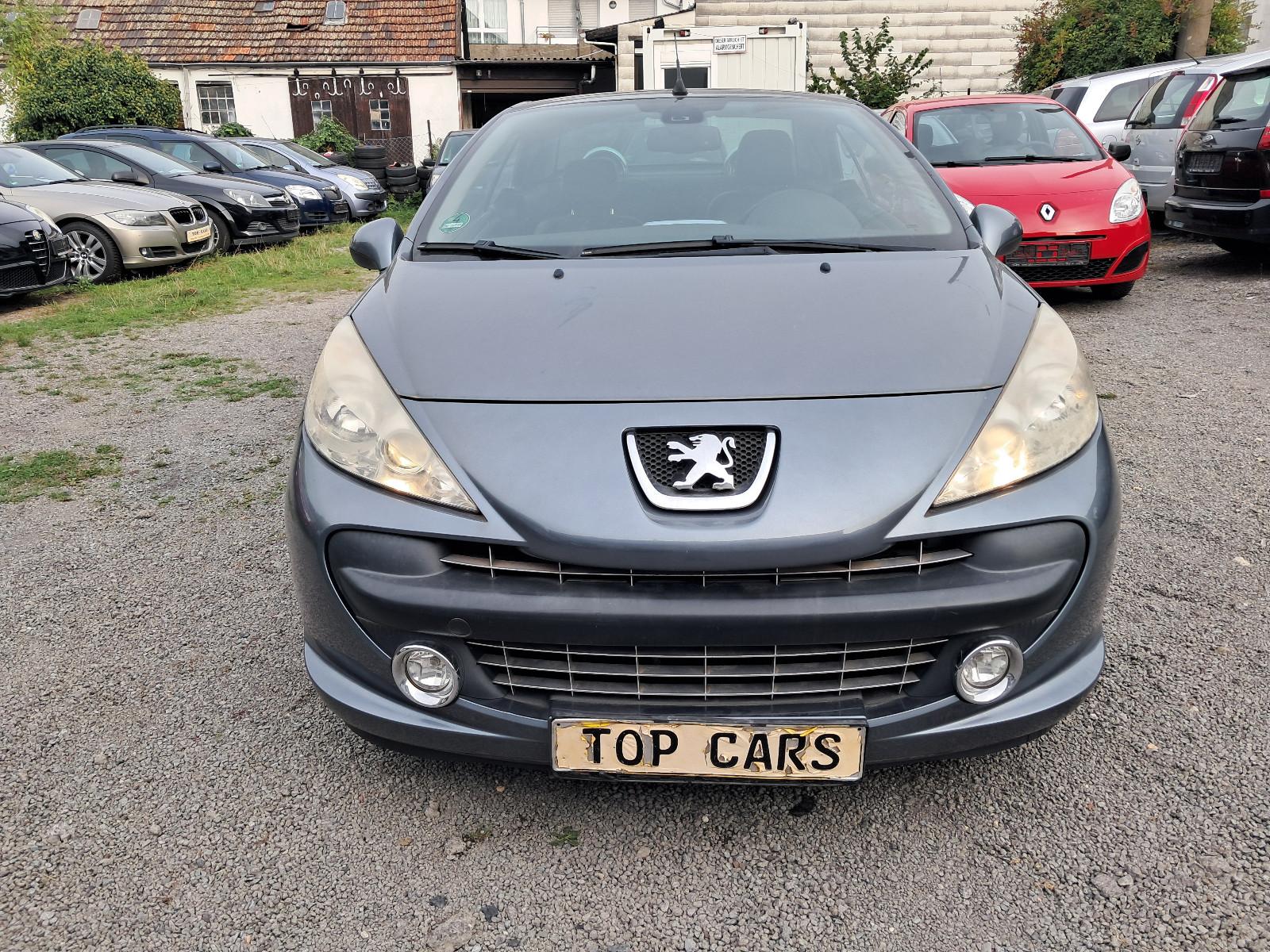 Peugeot 207 CC Cabrio-Coupe Sport Leder Sitze 1,6 Klima