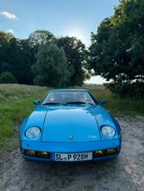 Porsche 928 Matching  Minervablau mit Pascha Aut. 1979 - blaue Porsche 928