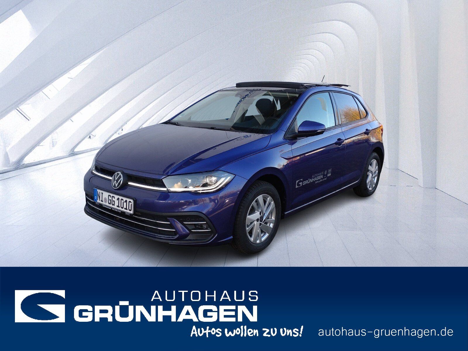 Volkswagen Polo 1.0 TSI Style ACC-LED-Pano-Navi-Front-Lane