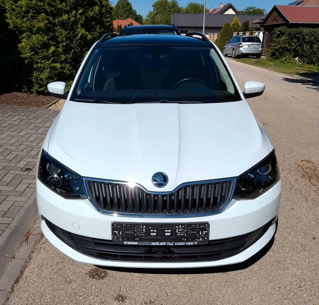 Skoda Fabia Combi Ambition Glasdach,Klima,BC,BT,Eu6