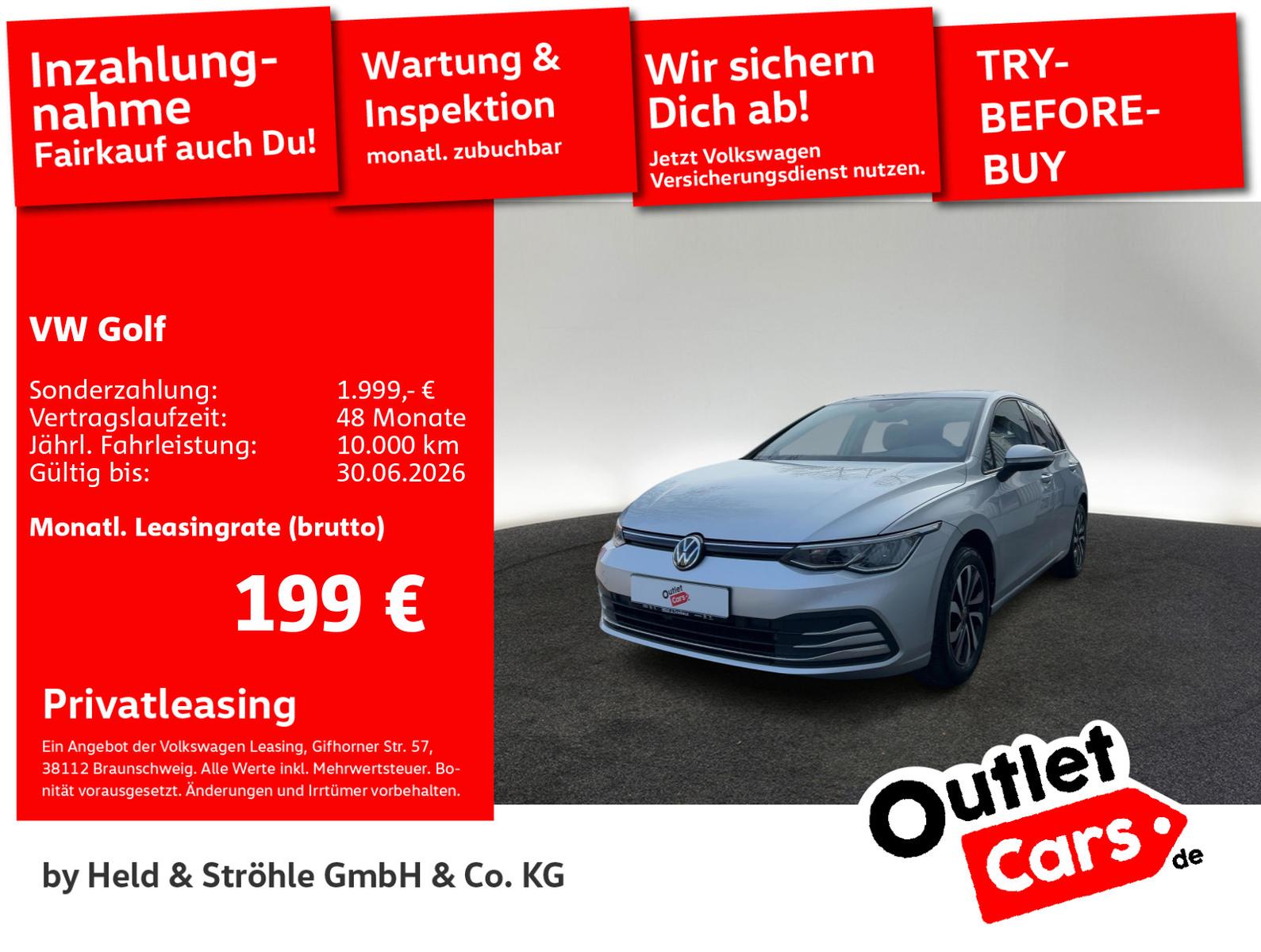 Volkswagen Golf 8 Active 2.0 TDI LED NAV PDC SHZ APP DAB+