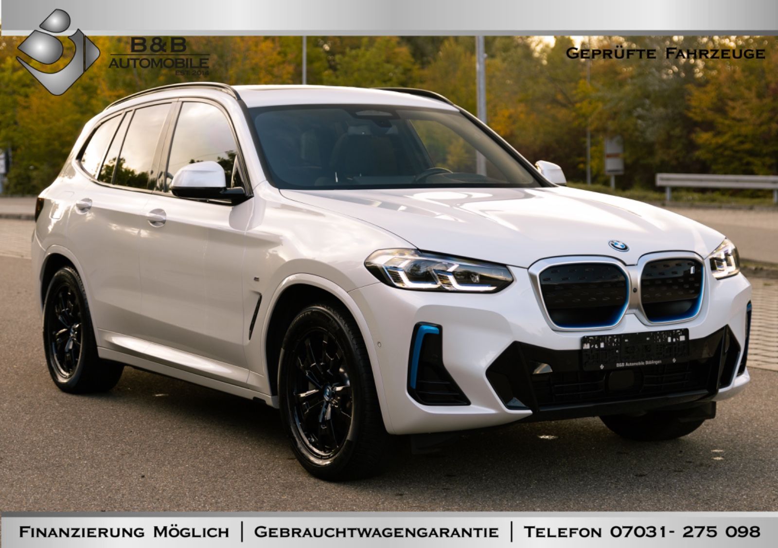 BMW iX3 Impressive 1HAND SHZ 360° H&K Standheizung foto 3