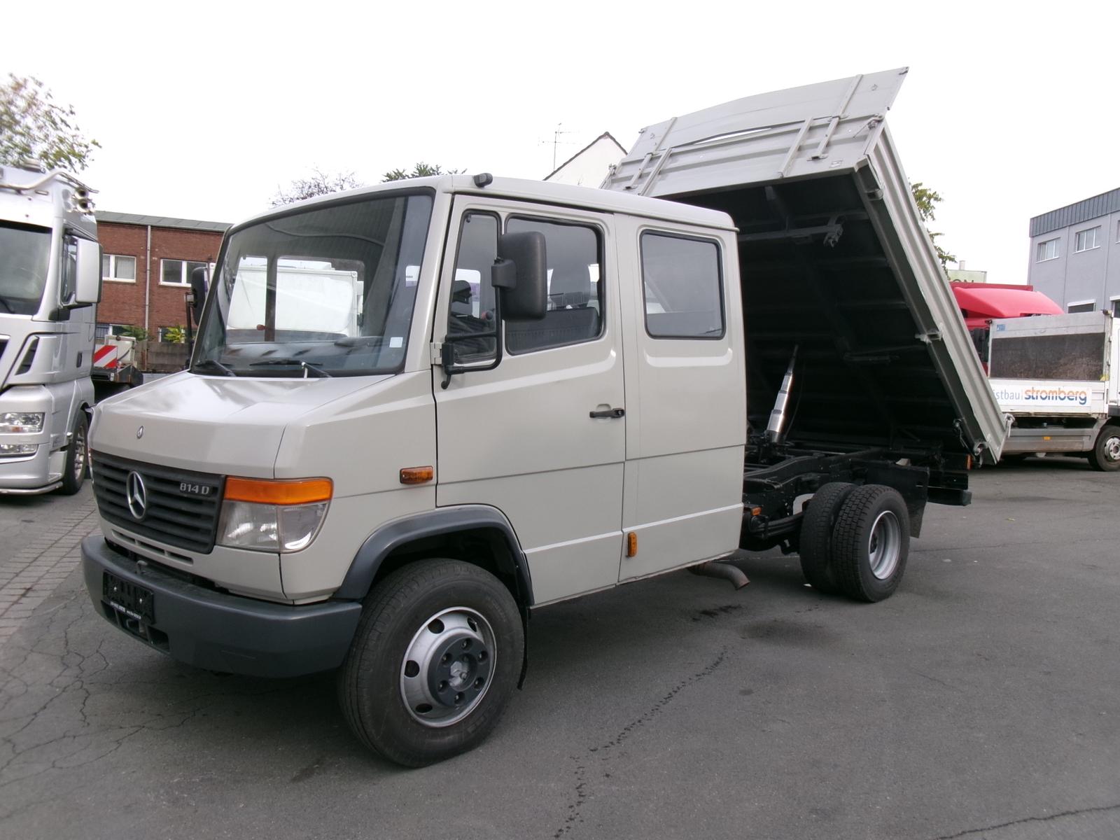 Mercedes-Benz 814D Vario Meiller Kipper, AHK, TÜV 11/26