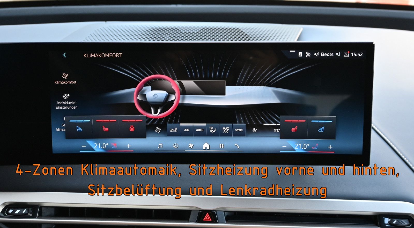 Fahrzeugabbildung BMW iX xDrive50 °AHK°AMIDO°LUFTFEDERUNG°PARKING PROF