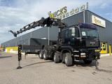 MAN TGA 41.430 + HIAB 800 6x + 5x JIB WINCH + 8X4 + - MAN Kastenwagen