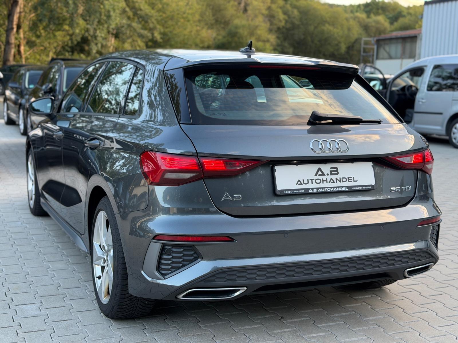 Audi A3 Sportback 35 TDI S line/LED/Virtual/97.600km, миниатюра 9