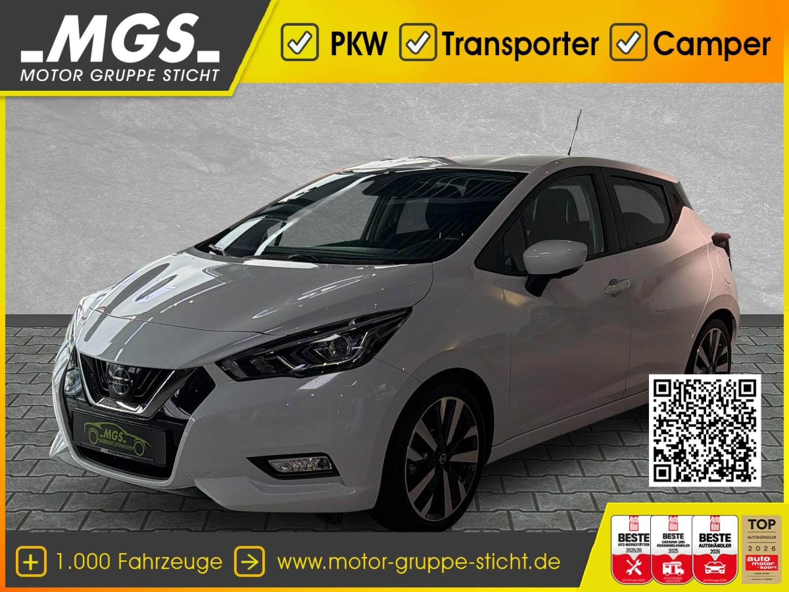 Nissan Micra Tekna 1.0+360-KAMERA+SPURHALTE+TOTWINKEL