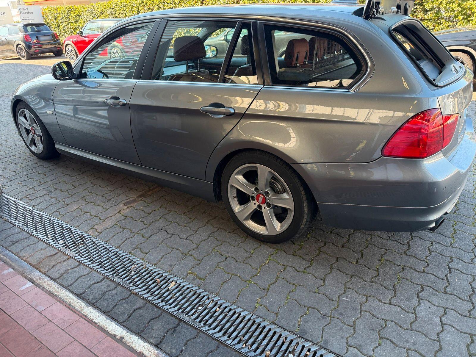 BMW 318 2011 — rear view