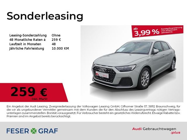 Audi A1 Sportback Advanced 30TFSI Navi PDC Plus Sound