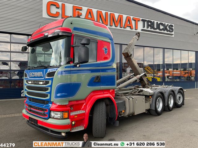 Scania R 580 Super 8x4 Euro 6 Palfinger 20 Ton haakarms