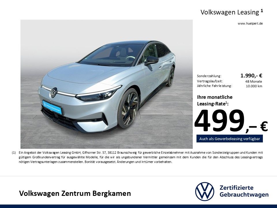 Volkswagen ID.7 PRO S WÄRMEPUMPE PANO AHK 360°CAM ACC LM21 foto 4