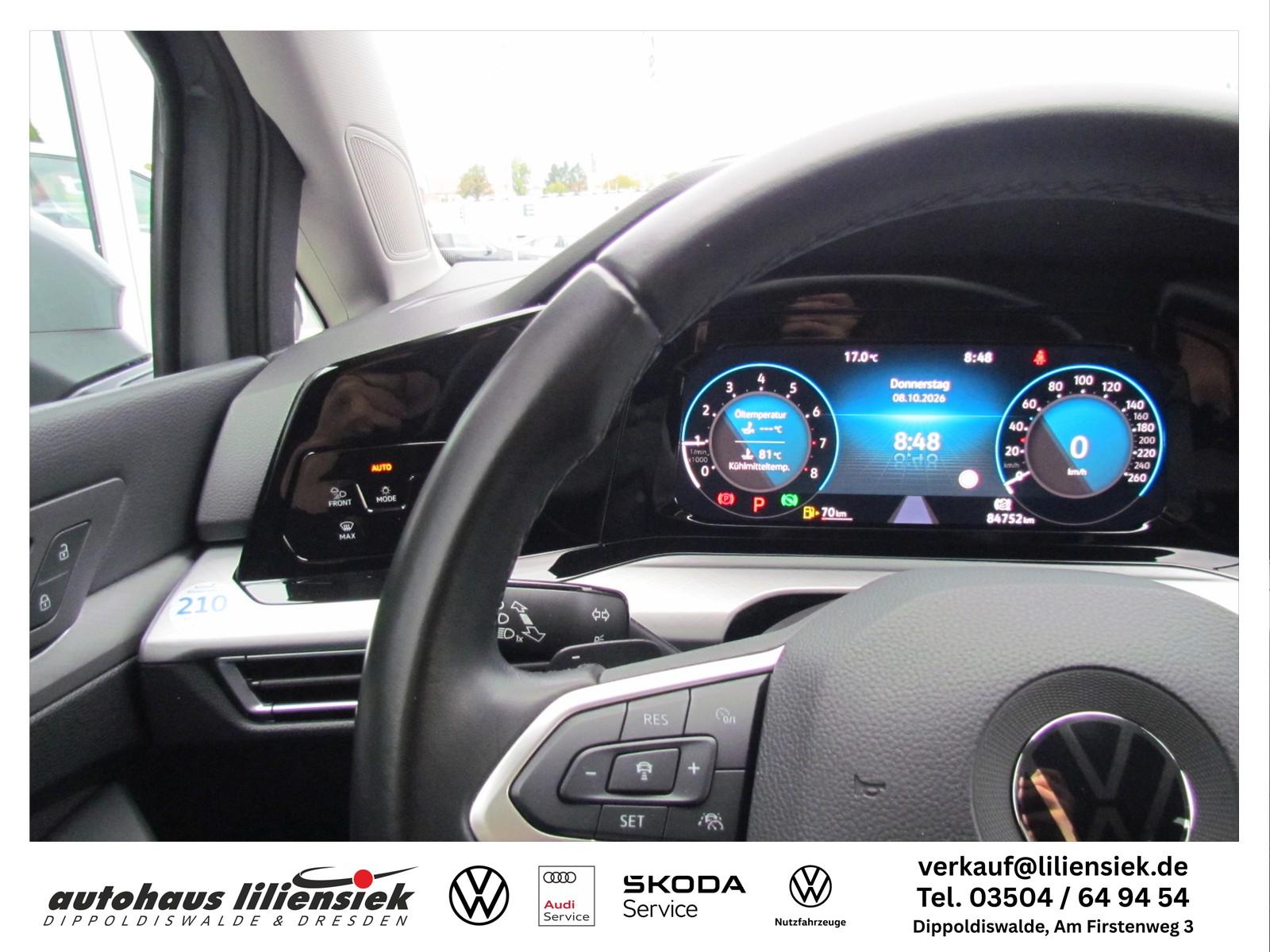 Volkswagen Golf 8 Variant 1.5 eTSI DSG Life 1HD/ACC/NAVI/LE, миниатюра 20