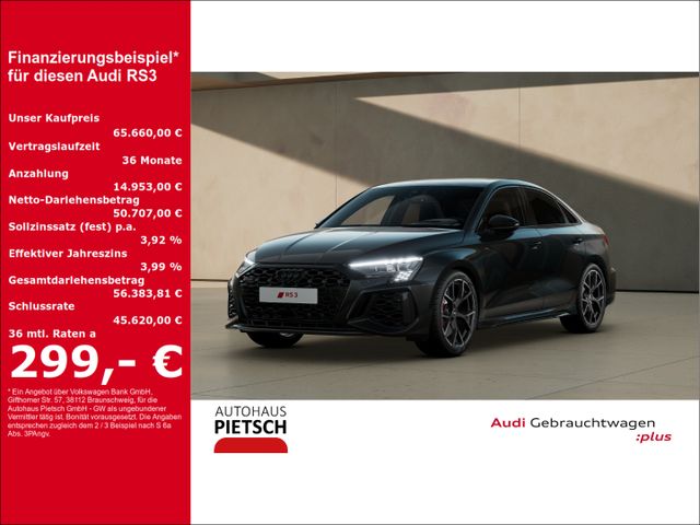 Audi RS3 Limo 2.5 TFSI Matrix B&O 360° Head-Up Leder