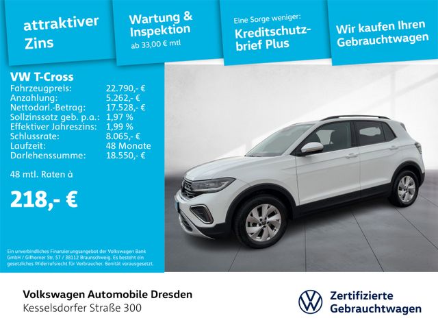 Volkswagen T-Cross 1.0 TSI AHZV ACC Navi LED DAB