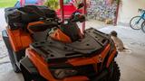 CFMOTO CF 1000 ATR , mit Heckkoffer und Schneeschild - QUAD SCHNEESCHILD MIT