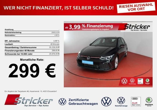 Volkswagen Golf GTI 2.0TSI DSG 299,-ohne Anzahlung App-Conn