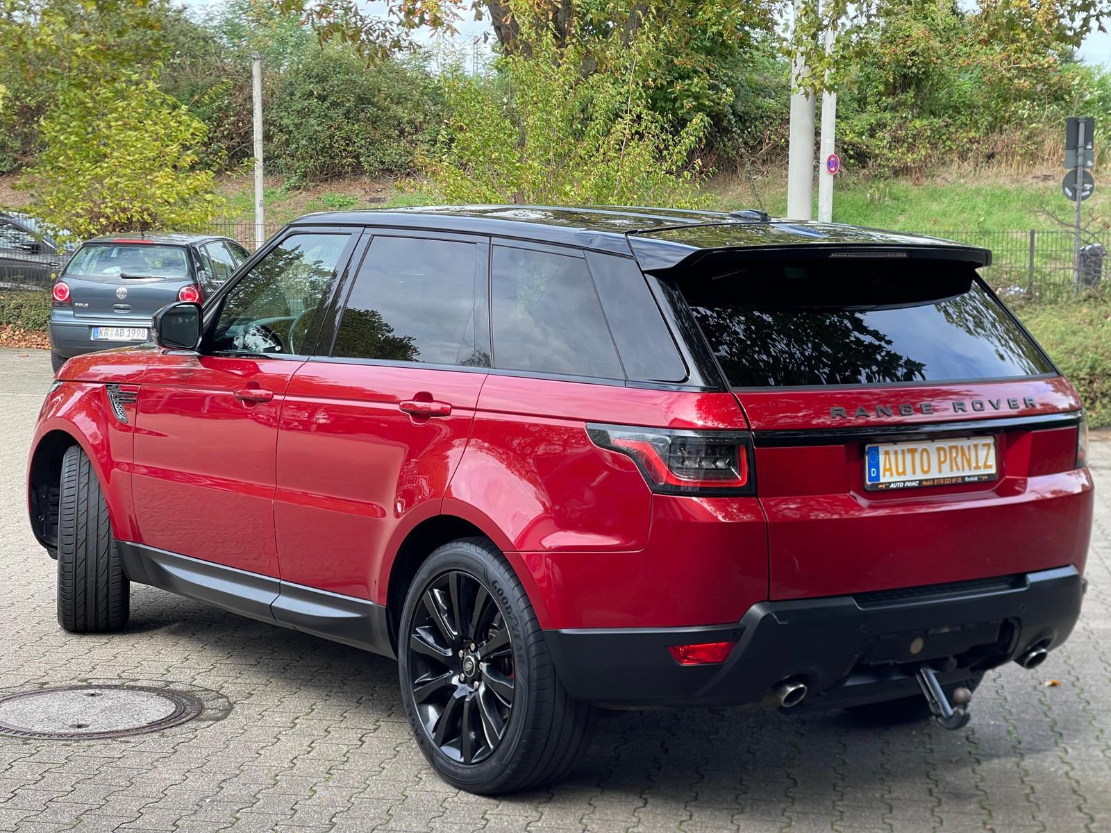LAND ROVER RANGE ROVER SPORT SDV6 RED EDITION| ATTELAGE| CAMÉRA| | 258 ch | 4X4 | BVA | HAYON ÉLECTRIQUE | VOLANT EN CUIR | ASSISTANT FEUX DE ROUTE PAR CAMÉRA