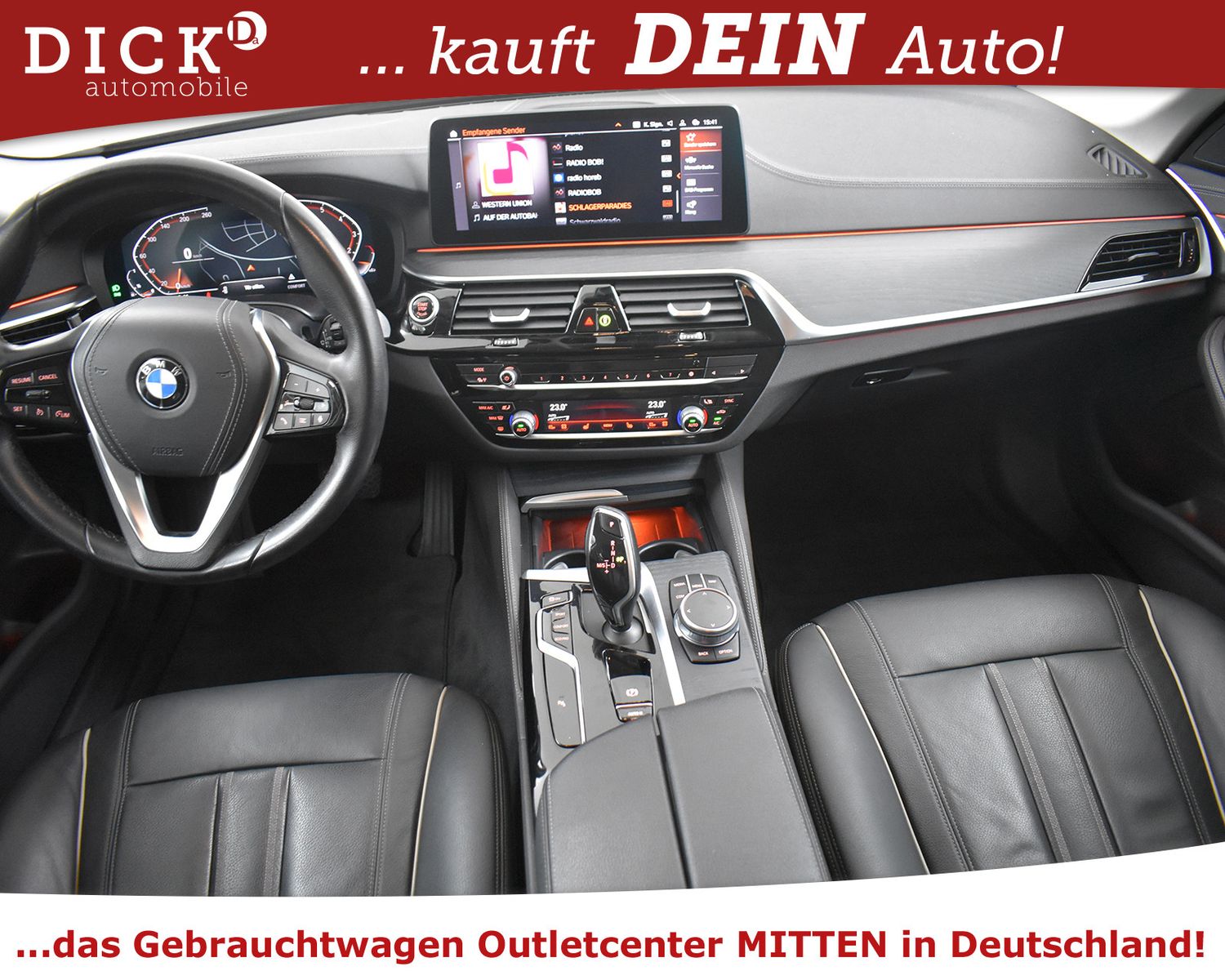 BMW 530i xDr Luxury Line PROF+VIRTU+KAM+DAKOTA+SHZ+M - Image 8