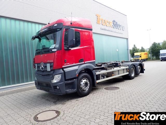 Mercedes-Benz Actros 2545 L Abrollkipper mit Haken Distronic