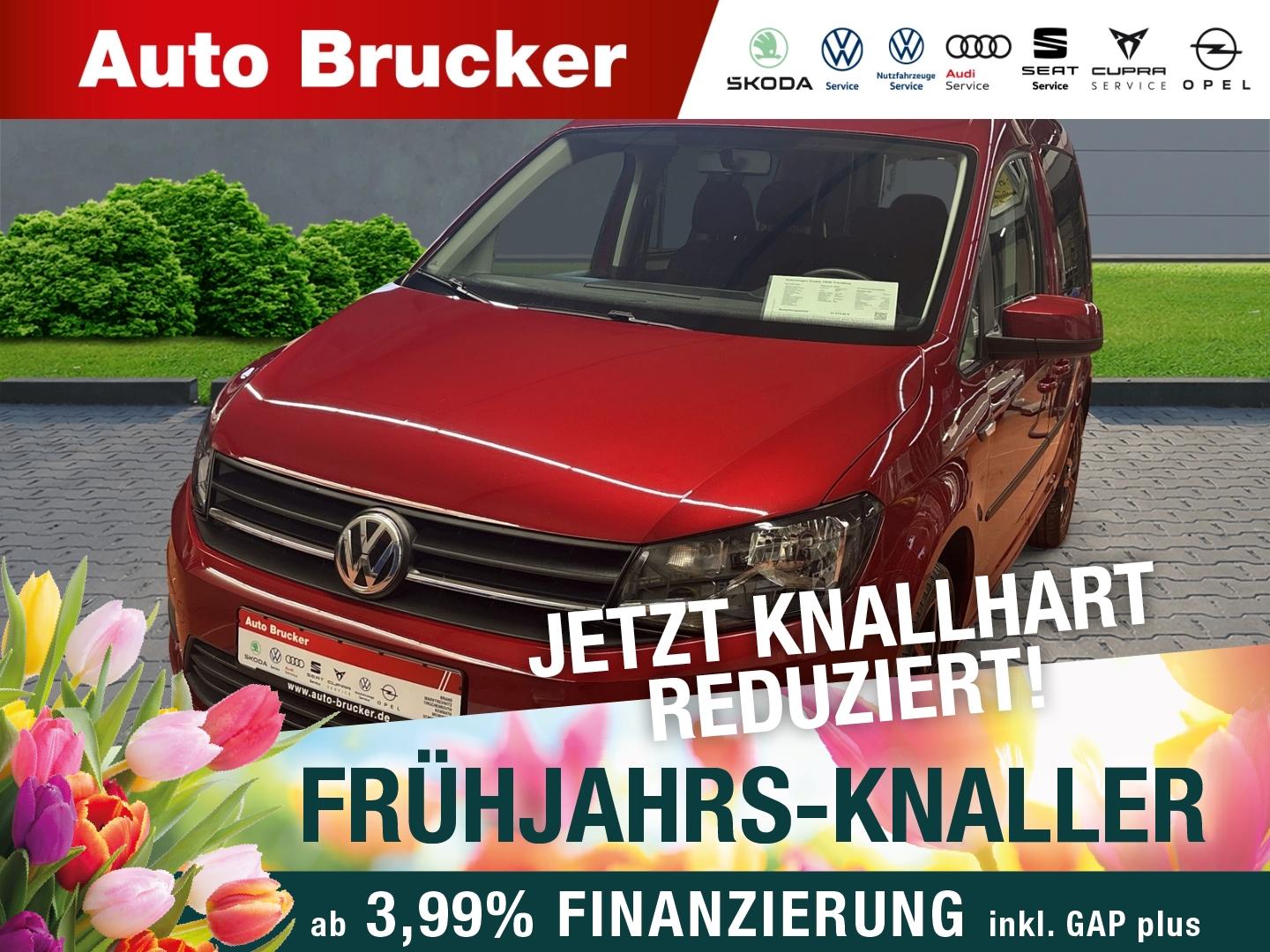 Volkswagen Caddy PKW Trendline+Alufelgen+Navi+Klimaautomati