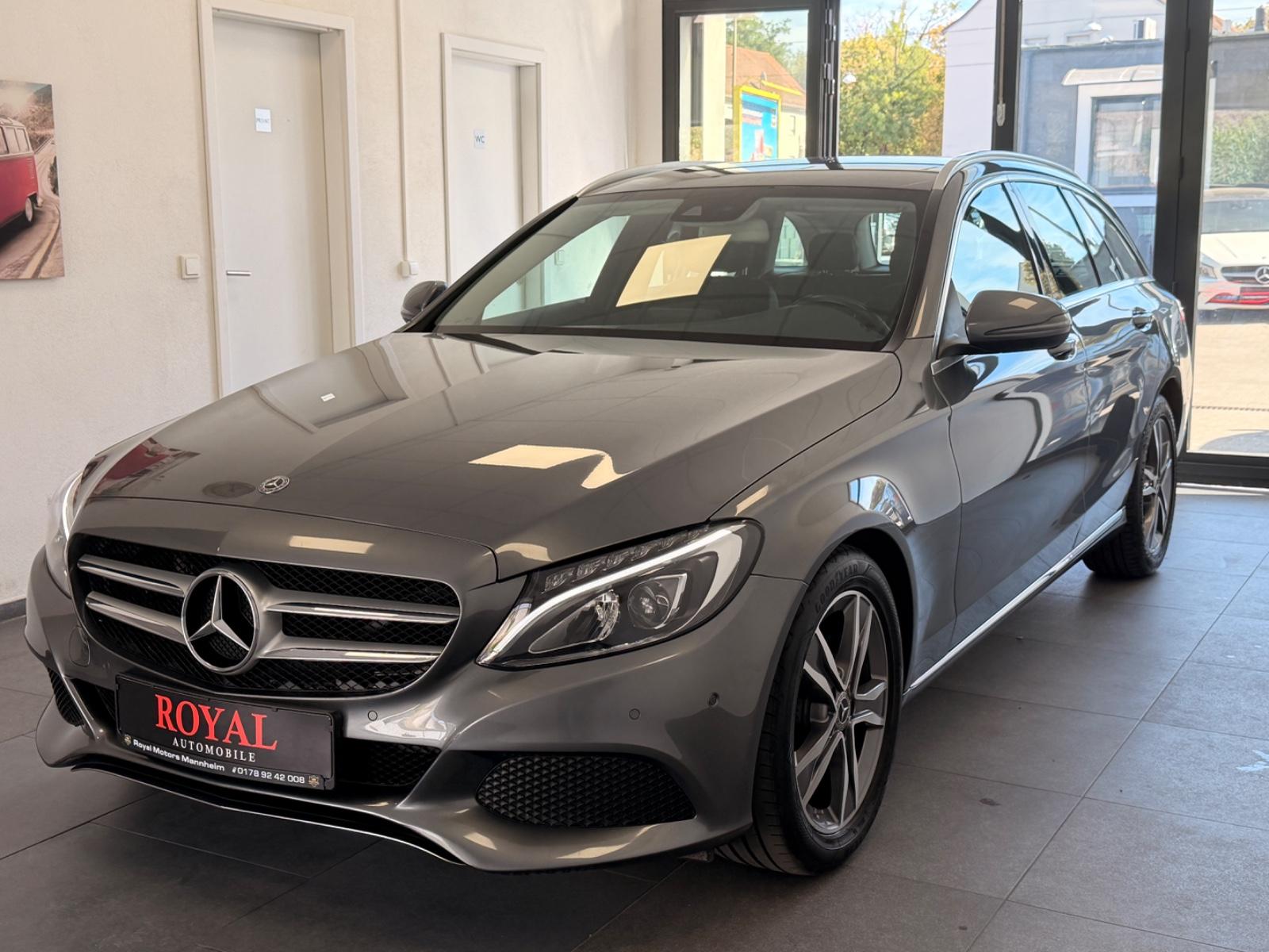 Mercedes-Benz C 200d C T-Modell-1.Hand-2143 cm³-Avantgarde-LED