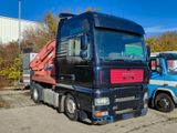 MAN 18.510 LKW mit Pritsche + Ladekran Wechselsystem