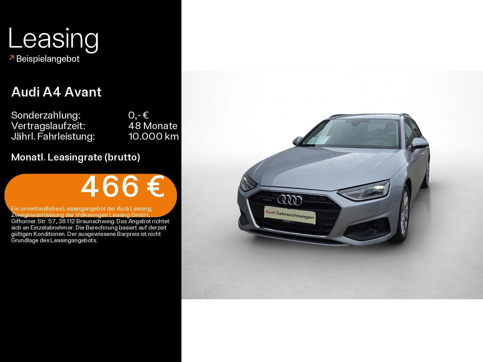 Audi A4 Avant 40 TFSI QUATTRO S TRONIC NAVI*KAMERA*S