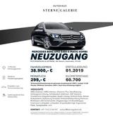 Mercedes-Benz E 450 4M AMG AMG-LINE/SCHIEBED/AHK/RÜCKFAHRK/360 - schwarze Mercedes-Benz E 450