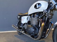 TRIUMPH Bonneville Thruxton Umbau +++ HIGHSIDER + RIZOMA